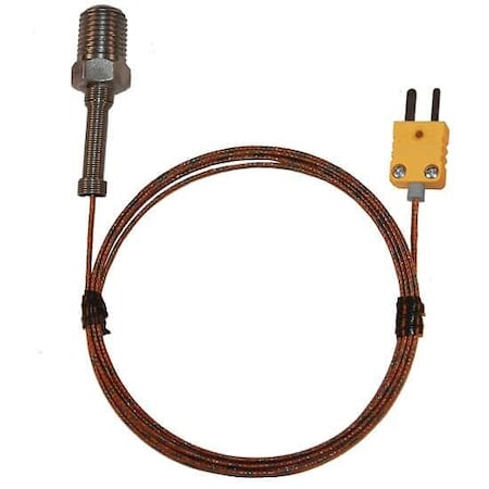 Digi-Sense Type-K Pipe Plug Probe SS 1 / 4" NPT (M) 08516-73